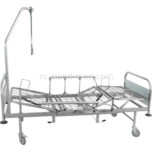 3 paturi de ambulanță din oțel inoxidabil pentru funcții de salvare